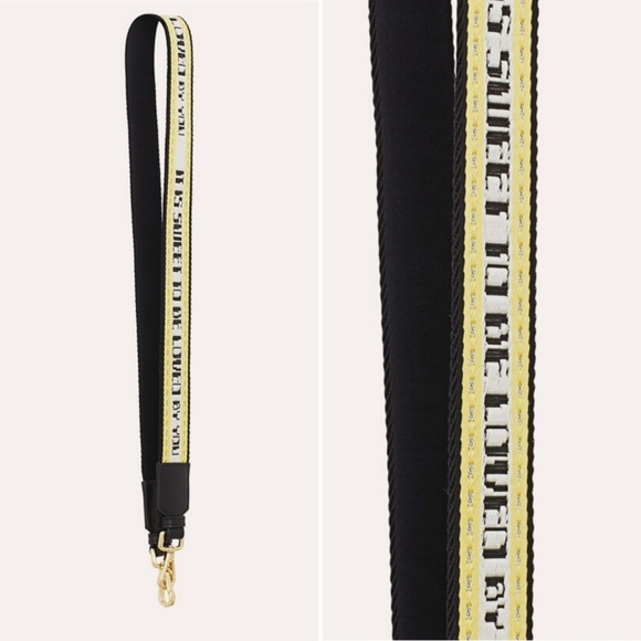 Maje Bag Strap in Jacquard Fabric - Picture 1 of 7